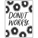 Darice Embossing Essentials Folder - Donut Worry